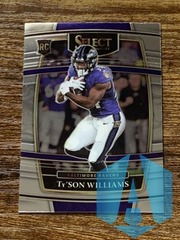 Ty'Son Williams 2021 Panini Select Concourse Level Rookie RC #99 Ravens